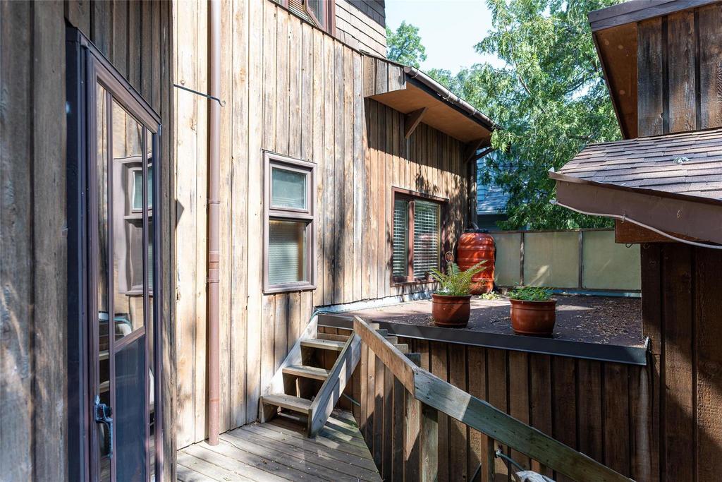 Kitchen overlooking the gazebo
